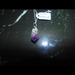 Handmade Healing Crystal Necklaces|Purple Amethyst